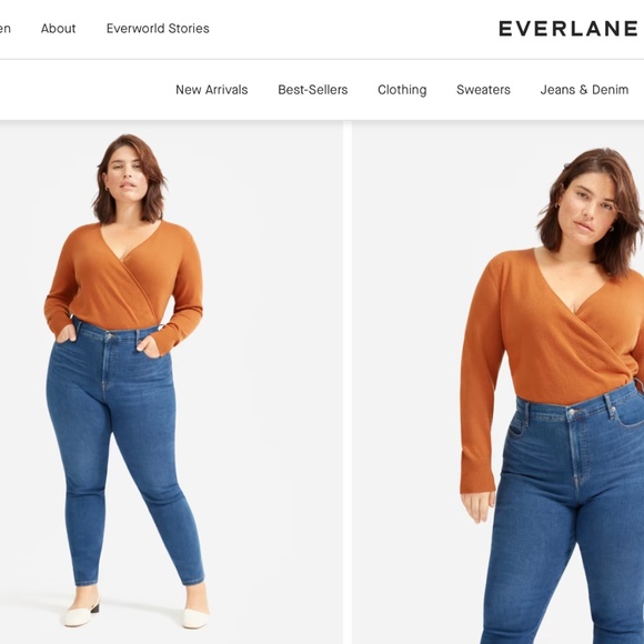 The Authentic Stretch High-Rise Skinny Mid-Blue - Picture 3 of 3